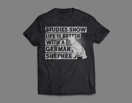 #38 for Design a German Shepherd T-Shirt by hafij67