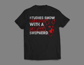 #45 for Design a German Shepherd T-Shirt by hafij67