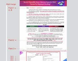 #4 dla Direct Mail Creative and Indesign layout for a one page  mailer przez shinydesign6
