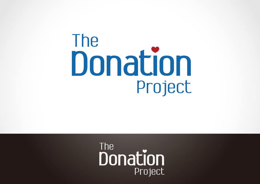 Kilpailutyö #207 kilpailussa                                                 Logo Design for The Donation Project
                                            