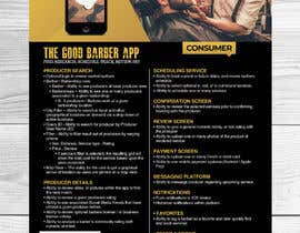 #3 dla Promotion Flyer for The Good Barber App przez murugeshdecign