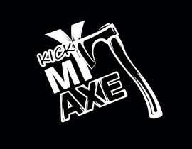 #66 ， Kick My Axe Logo 来自 garik09kots
