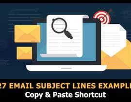 #49 for Design a Cool Banner About - Email Subject Lines by SmartBlackRose