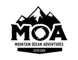 #43 ， Mountain Ocean Adventures Logo 来自 totemgraphics