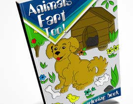 #24 για Animals Farting Coloring Book Cover Contest από mghozal
