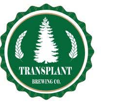 Nambari 15 ya Brewery Logo. Simple design. West Coast tree with brewery elements incorporated. Name is Transplant Brewing Company. Would like logo to be round. Thank you! na HeptagonInfotech
