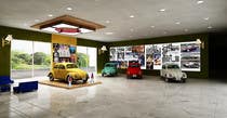 Graphic Design Entri Peraduan #17 for Illustrate an interior with visitors and attractions for a modern VW Beetle museum