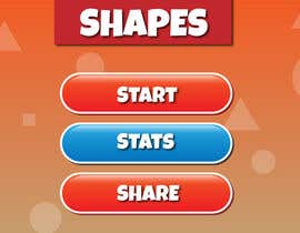 #9 untuk Design an App Mockup for Shapes oleh arakelian
