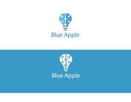 #8 для Logo Design - Blue Apple AI від romjanali7641