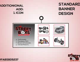 Nro 26 kilpailuun Design a Website Mockups and Banner for Car Parts Shop käyttäjältä Propergraphic