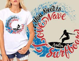 #101 for T-Shirt Design for Surfers by artist4