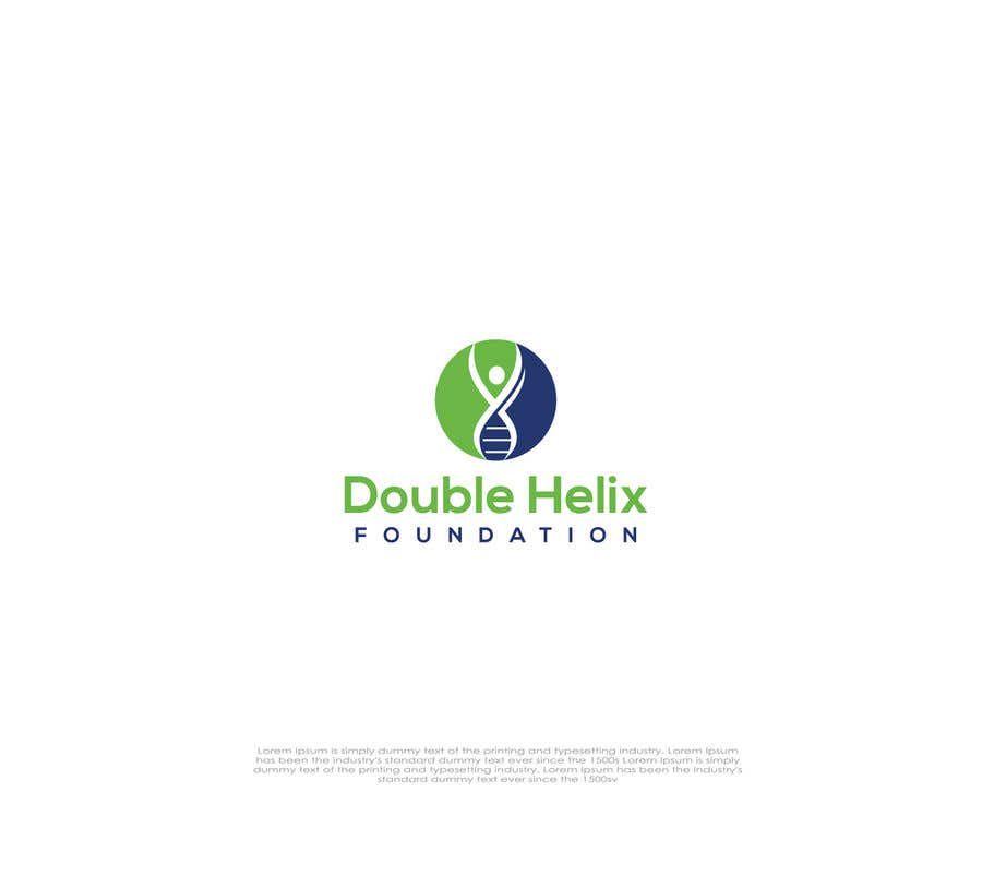 Kilpailutyö #90 kilpailussa                                                 Double Helix Logo for Foundation & Charity
                                            