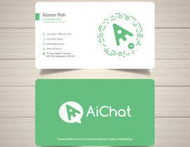 Rahat4tech tarafından Design Name Cards for a Chat Software Company için no 250