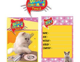 #16 για Cat’s Trading Card design από shrabanty