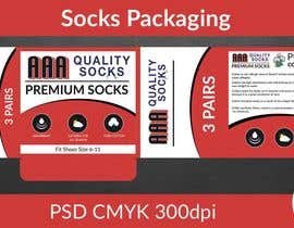 #18 for Design Socks Packaging by ReallyCreative