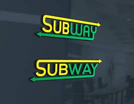 #108 για Subway Logo Redesign από Mejanur12