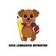 Tävlingsbidrag #16 ikon för                                                     Logo design - Cartoon Dog Drawing logo
                                                