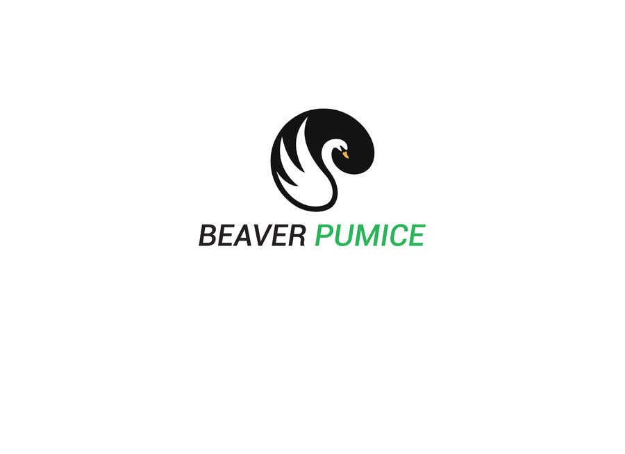 #196. pályamű a(z)                                                  Logo Beaver Pumice - Custom beaver logo
                                             versenyre