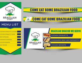 nº 26 pour Create a set of 3 banners for our food booth. par biswajitgiri 