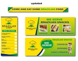 nº 39 pour Create a set of 3 banners for our food booth. par Jbroad 