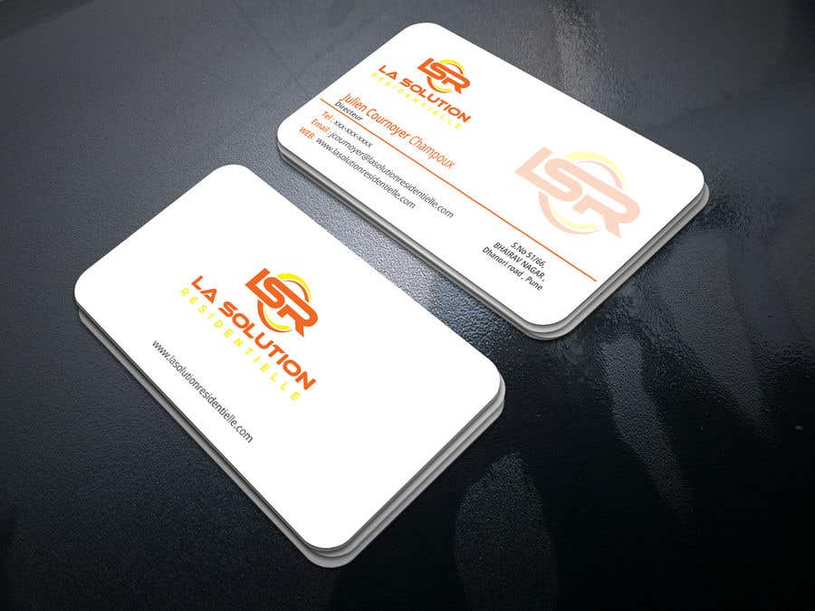 Contest Entry #215 for                                                 Design some business cards for the company : La Solution Résidentielle
                                            