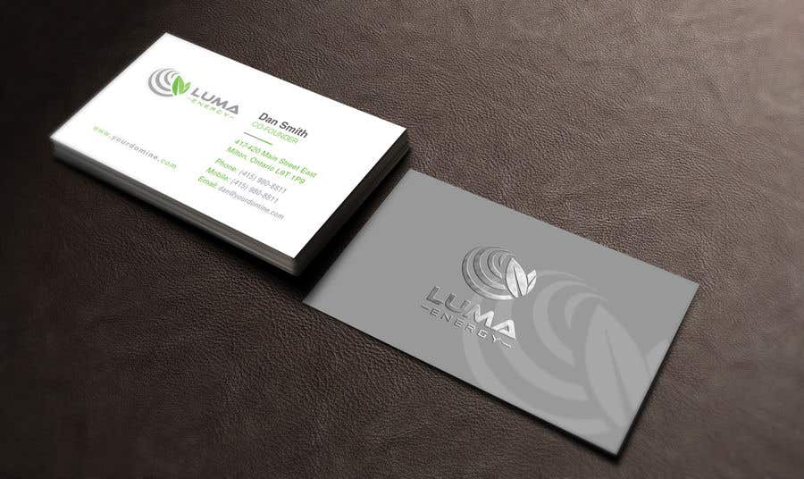 Wasilisho la Shindano #334 la                                                 Luma Energy Business Card Design Contest
                                            