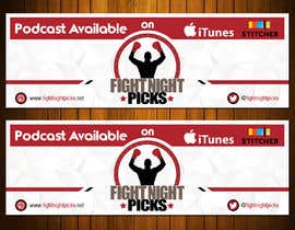 #18 para Design a Banner - Fight Night Picks Podcast de FantasyZone