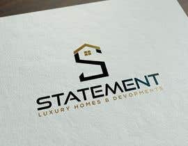 #67 para I need a eligant/upmarket Logo design for “Statament Luxury Homes &amp; Developemts “ de NeriDesign