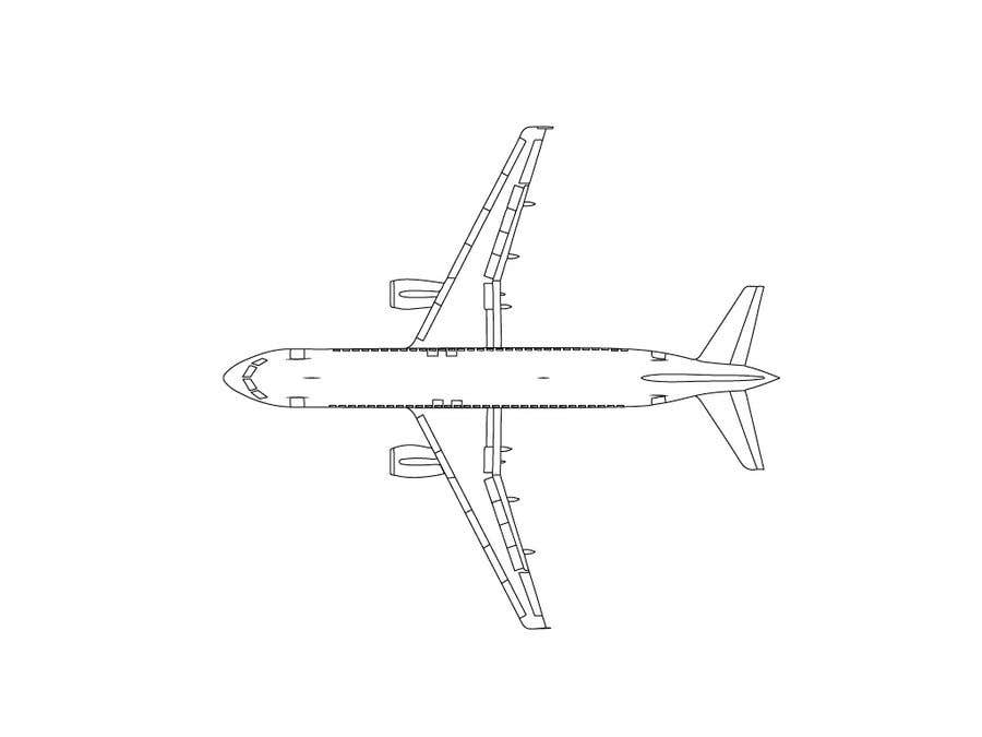 Proposition n°65 du concours                                                 Line-Art Vectors of Airplanes (Multiple Winners)
                                            
