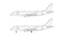 #59 Line-Art Vectors of Airplanes (Multiple Winners) részére butterflybubbles által