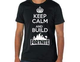 #5 for A game called fornite, I would like to see a shirt designed for it. 

Can be as creative as possible but needs to represent the game. by Areynososoler