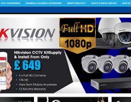 Nro 19 kilpailuun Homepage Banner for CCTV Sales &amp; Installation Website (Supply/fit) käyttäjältä mylogodesign1990