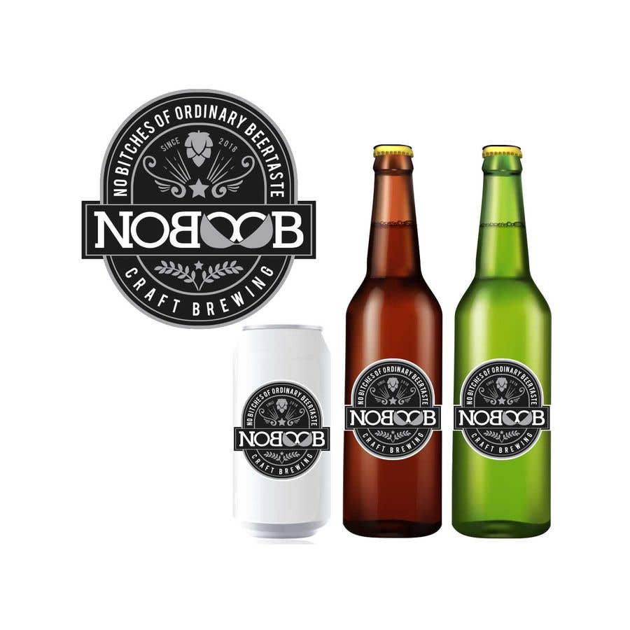 Contest Entry #153 for                                                 Design a Logo for a new craft brew company called NOBOOB
                                            