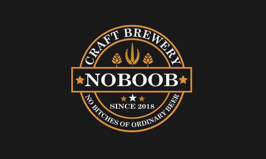 Participación en el concurso Nro.128 para                                                 Design a Logo for a new craft brew company called NOBOOB
                                            