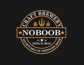 #128 para Design a Logo for a new craft brew company called NOBOOB de oxen09