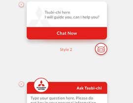 #106 for Web chat widget preview message design by willyarisky