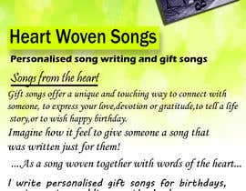 #27 for Design a Flyer for a song writer by sabbir384903