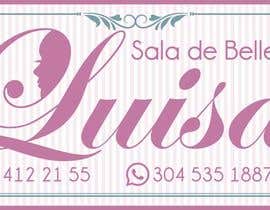 #723 for Banner/logo design for a beauty salon which will be used as the storefront sign by eddesignswork