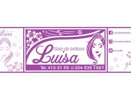 #727 for Banner/logo design for a beauty salon which will be used as the storefront sign by hermesbri121091