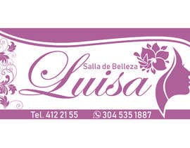 #257 for Banner/logo design for a beauty salon which will be used as the storefront sign by daniyalhussain96