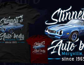 #26 pentru Design a t shirt for Stinnett&#039;s Auto Body de către audiebontia