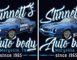 #37 pentru Design a t shirt for Stinnett&#039;s Auto Body de către audiebontia