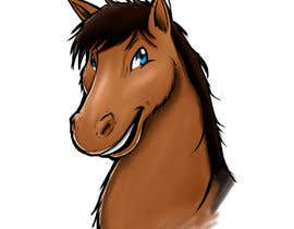 #27 untuk Create a horse cartoon mascot (as a basis for an animation for the footer of a website) oleh hugoshi
