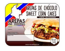 #26 for Food label for arepas by Jokey05