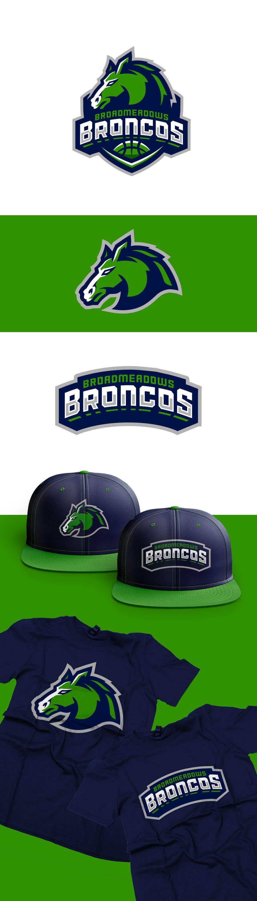 Contest Entry #55 for                                                 We like the Timberwolves & Dallas Wings logos & are looking for a graphical logo. Must include a bronco & a basketball (or half ball) in the logo. Logo needs to be high res & able to be used on signage & uniforms

(www.broadmeadowsbasketball.com.au)
                                            