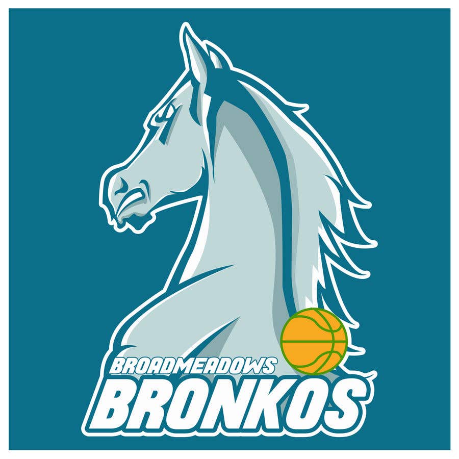 Contest Entry #37 for                                                 We like the Timberwolves & Dallas Wings logos & are looking for a graphical logo. Must include a bronco & a basketball (or half ball) in the logo. Logo needs to be high res & able to be used on signage & uniforms

(www.broadmeadowsbasketball.com.au)
                                            