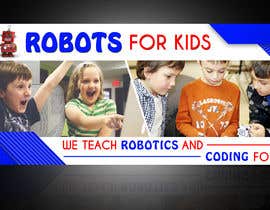 #2 untuk A banner theme for our page  .. we teach robotics and coding for kids ... it should be eye catchy, very creative , unique, and specially designed for us containing our logo and its colors... targeting both adults and kids ... oleh freshiideas