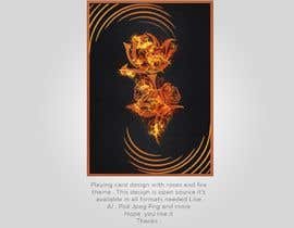 #10 for Design a playing card back with a fire theme by Seromendos