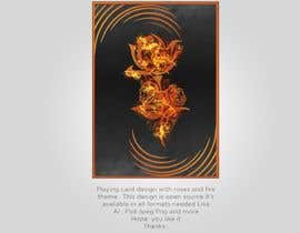 #11 for Design a playing card back with a fire theme by Seromendos