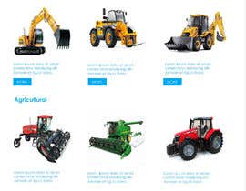 #3 for WordPress templates for suppliers of used agricultural and plant machinery by desertrose1
